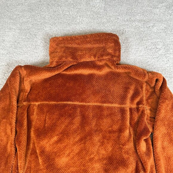 Patagonia Synchilla Snap-T Pullover Fleece Shirt Jacket Burnt Orange Aqua Size M - Picture 4 of 13